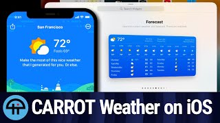 CARROT Weather Makes an Excellent Widget