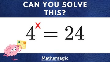 How we use LOGARITHMS to solve POWER EQUATIONS 😊