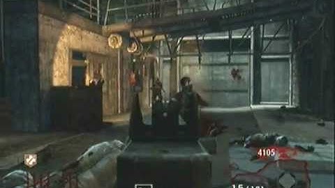 Call Of Duty Black Ops Zombies Der Riese Attempt 2 (Wall Guns Only) Round 32 Gameplay Part 2 of 12