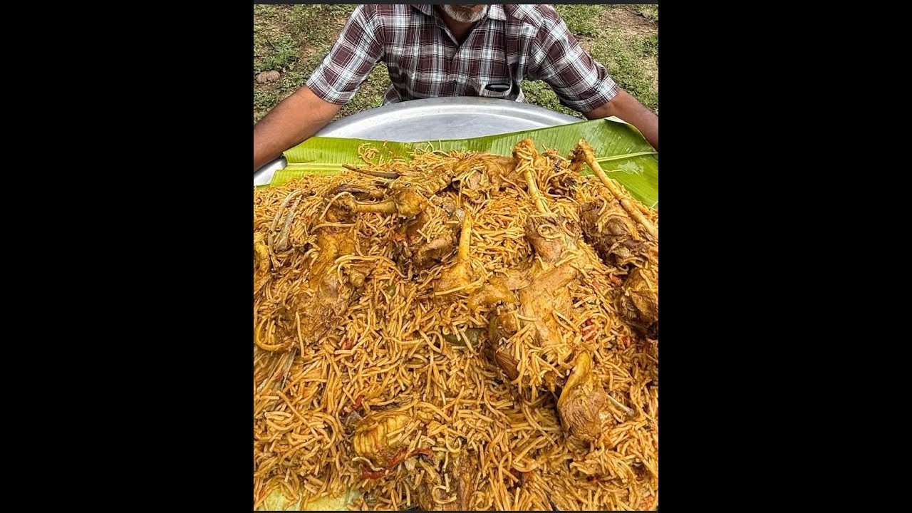 Mutton Noodles Biryani | Street Food World |