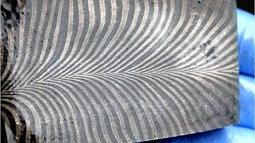 HANDFORGING FEATHER DAMASCUS!! ~ Making my first time feather damascus