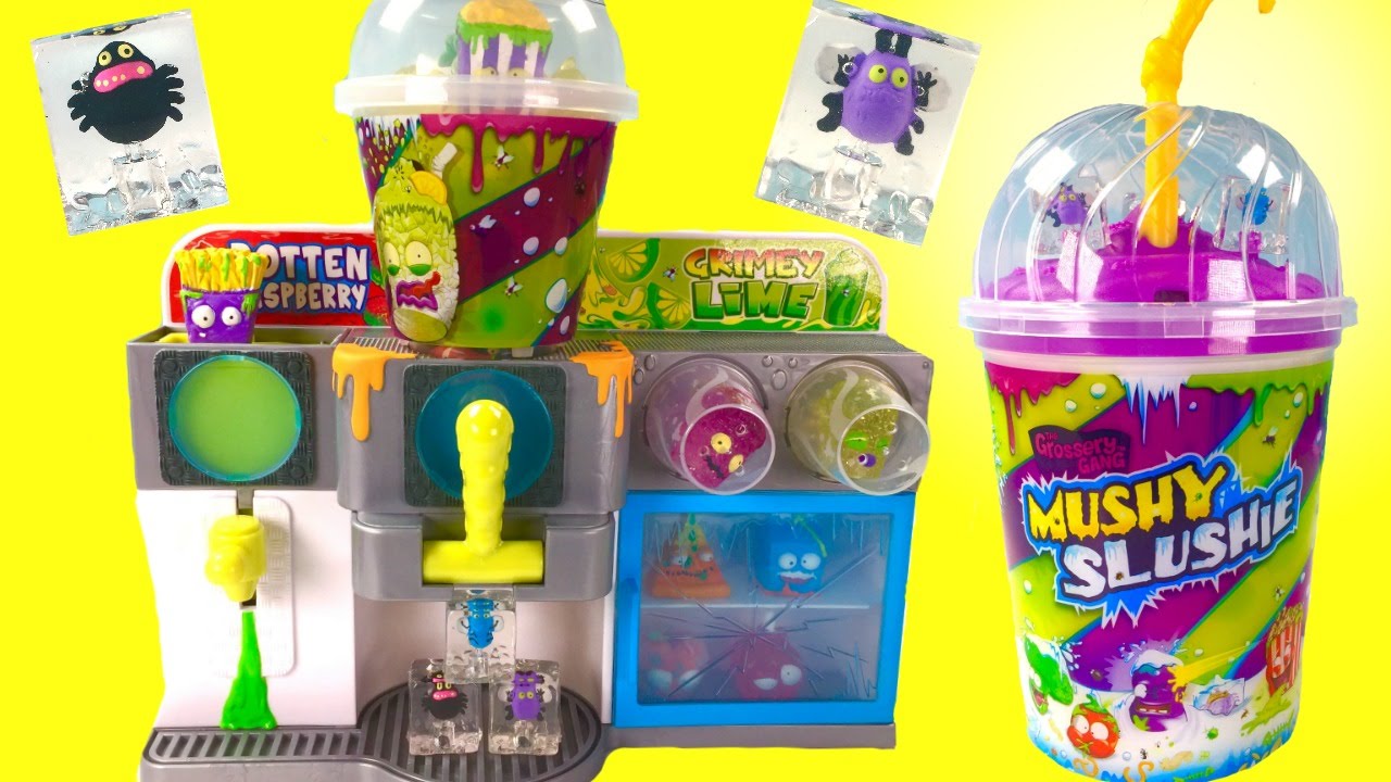 grossery gang mushy slushie playset