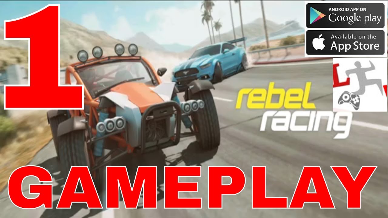 Rebel Racing IOS-Android-Review-Gameplay-Walkthrough-Part #1