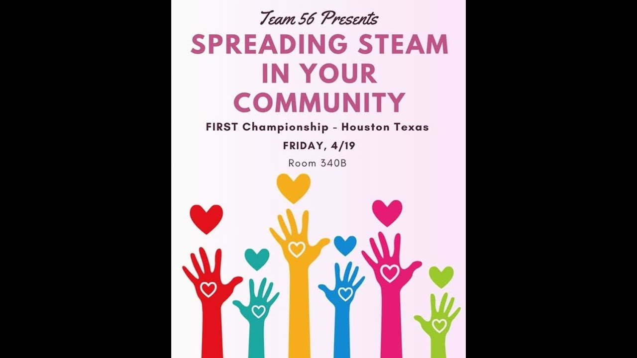 Spreading STEAM in Your Community - April 19, 2024 - FIRST World Championship Presentation