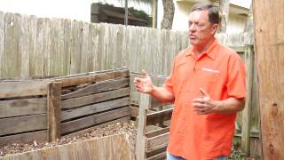 Lawn Care & Gardening Tips : How to Make a Compost Bin for a Home