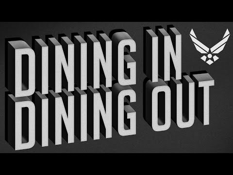 US Air Force Dining Out/In Instructional video - AFROTC Detachment 157