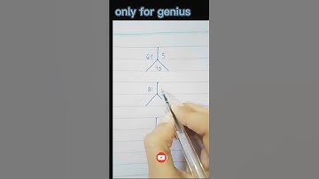 only for genius||Test Ur IQ level #shortvideo #shorts #youtubeshorts #maths #ytshorts #challenge