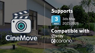 CineMove 1.0 | Instantly Animate Cinematic Cameras in 3ds Max