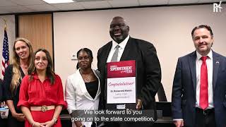 Dr. Roosevelt Nivens Region 4 2025 Superintendent Of The Year