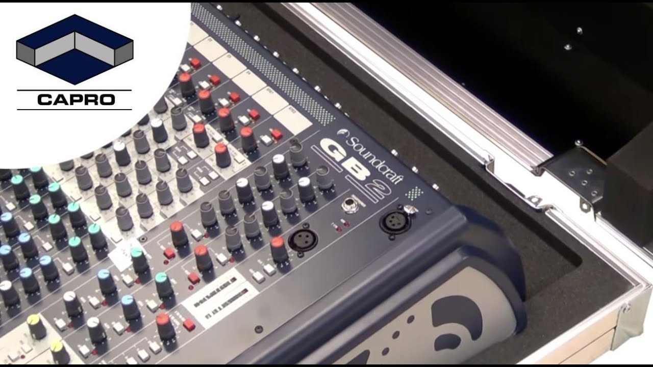 Soundcraft GB2R 16 Channel Rack Mountable Mixer With Rotatable Connector Pod
