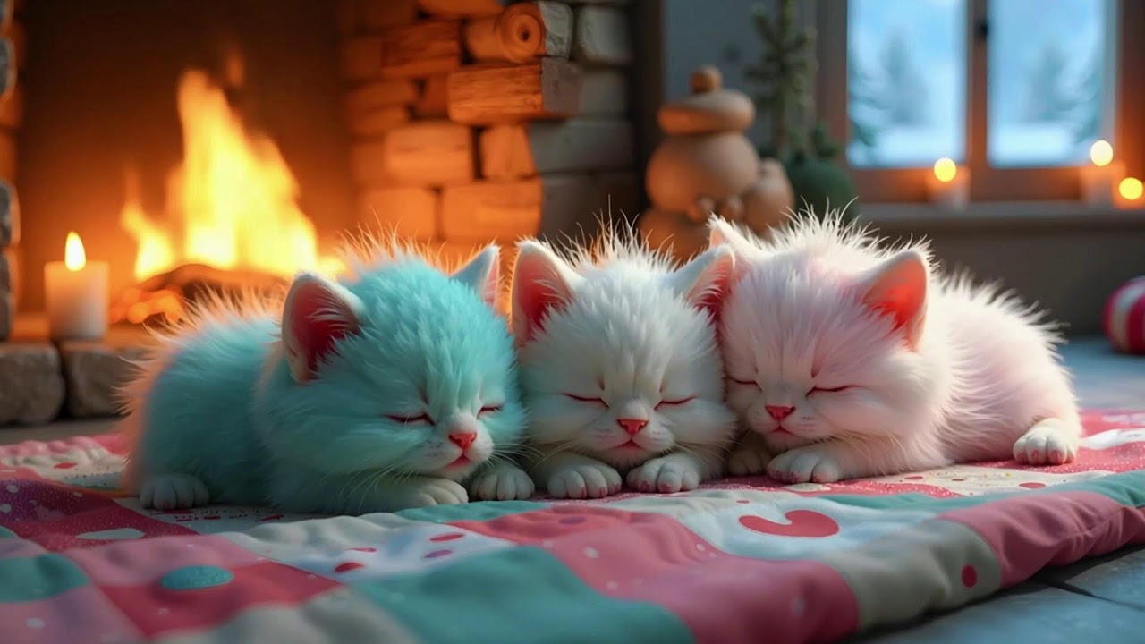 🔥 This Piano Fire Music Is Your Cat’s New Favorite Sleep Companion