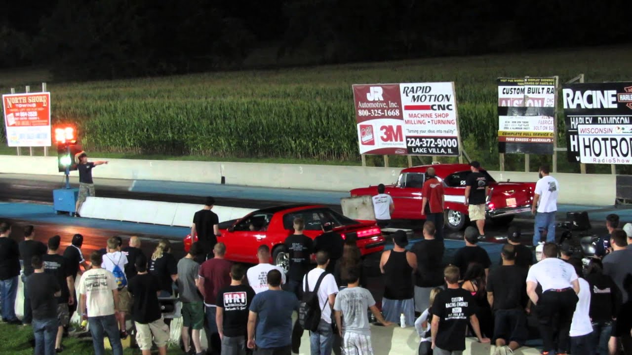 CHI2K14 Scary Jerry Vs Pat's Turbo 57 Chevy
