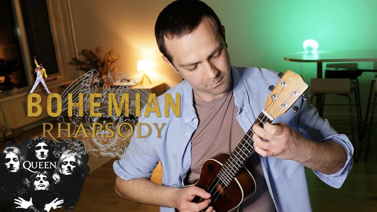 Bohemian Rhapsody / Queen Ukulele fingerstyle cover + tabs YouTube