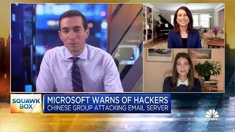 Microsoft says a group of Chinese hackers targeted its email server