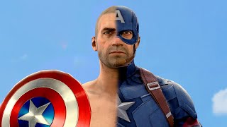 Noob with Captain Americas Shield | Funny Pubg Animation