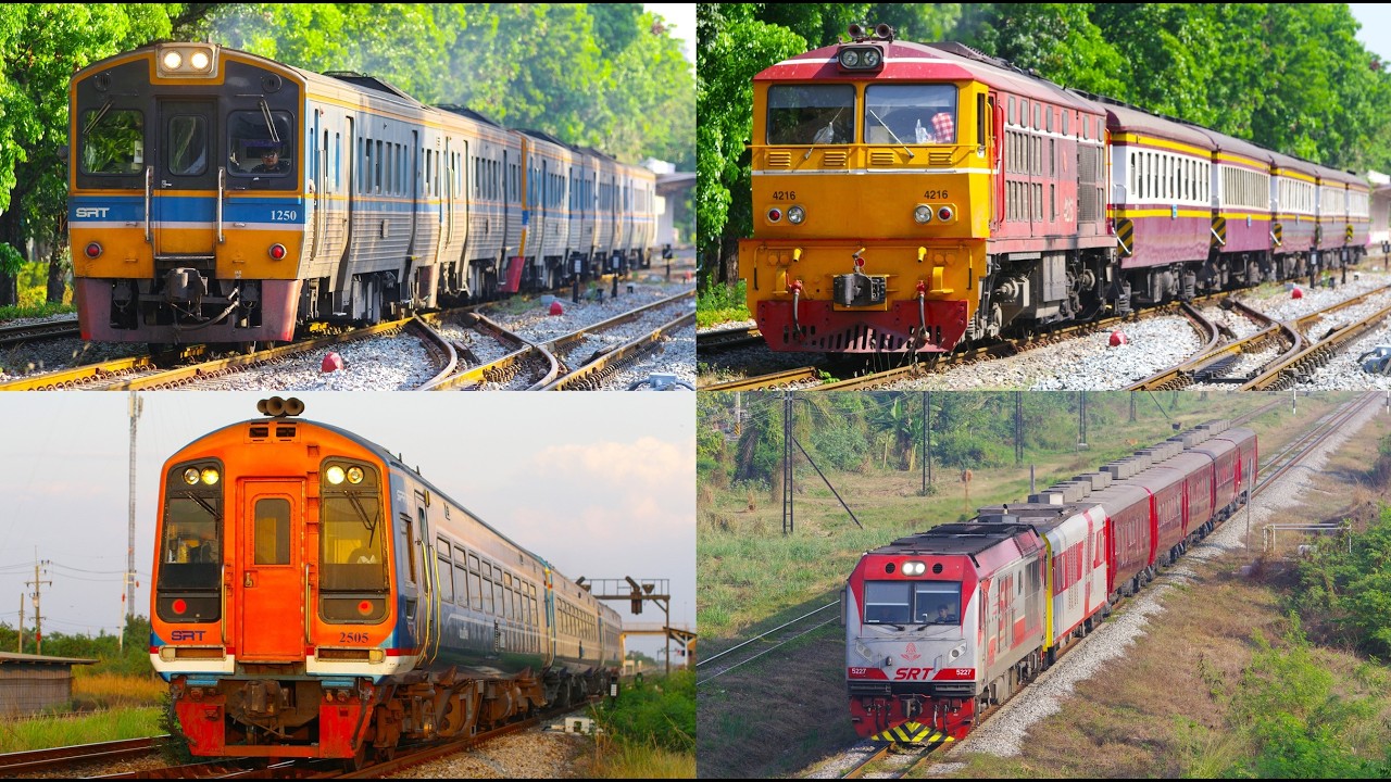 タイ国鉄走行動画集