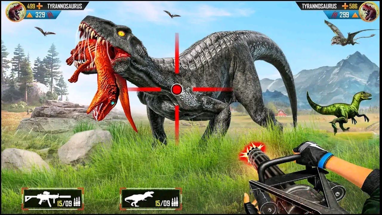 Wild Dinosaur Hunting | Trex Dino Hunter Android Gameplay | Dino ...