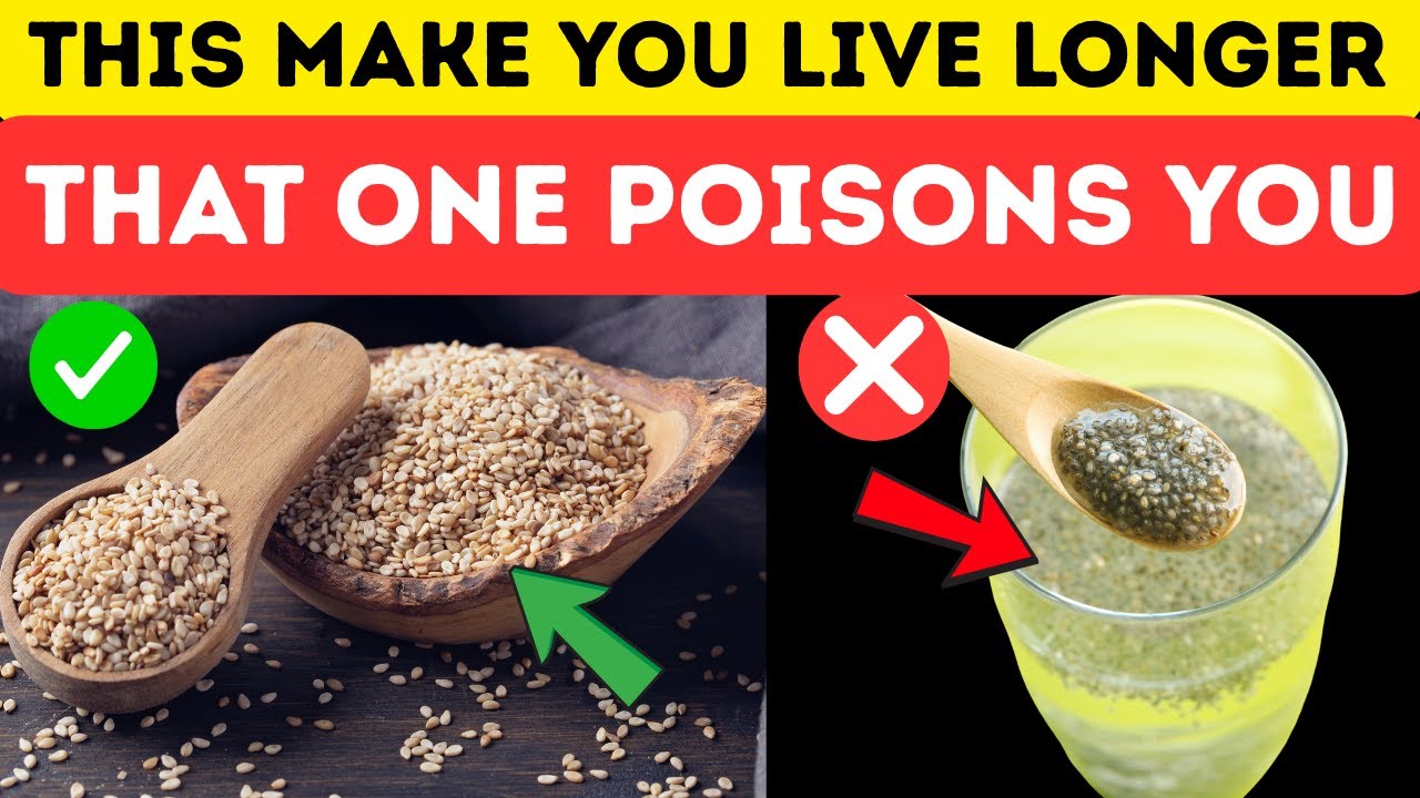 Over 60? 4 Dangerous Seeds You Should Never Touch and 4 You Must Eat Daily | Senior Health Tips
