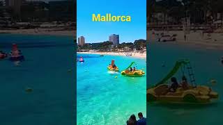 Mallorca A beautiful Balearic Island ✨☀️🏖❤️🇪🇸✨ #shorts #beach #viral #travel #mallorca #sea