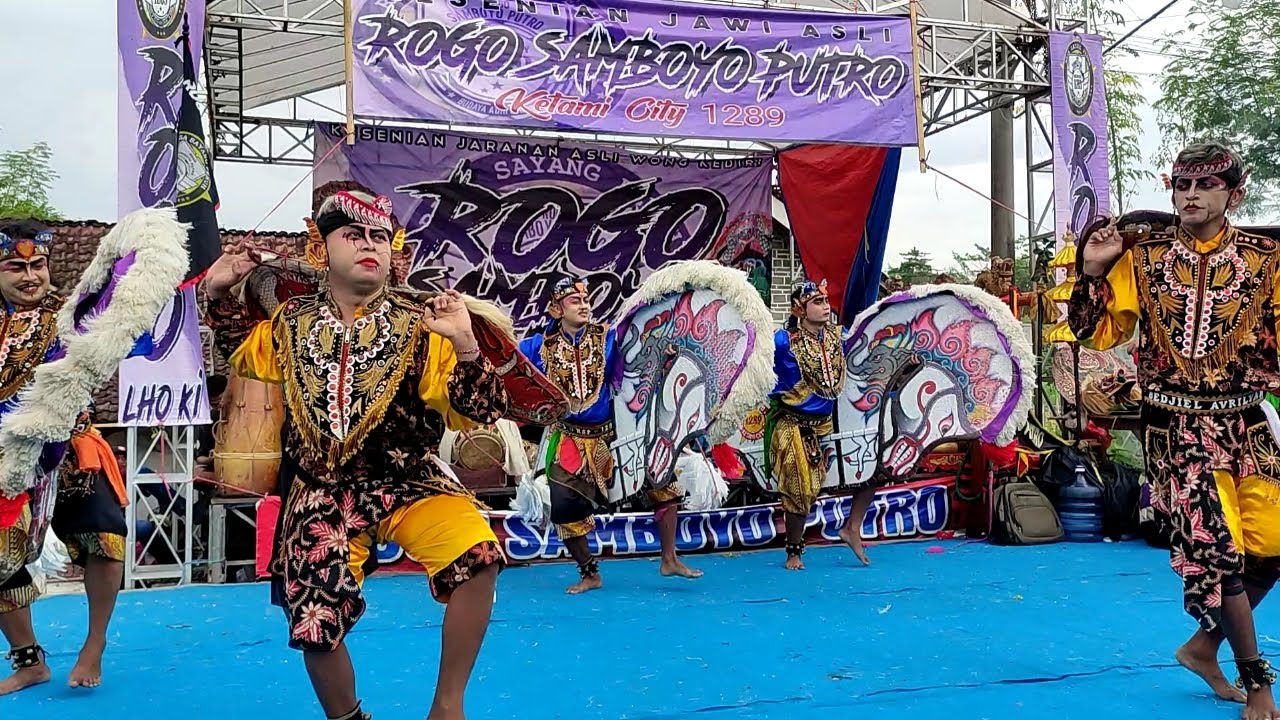 Jaranan ROGO SAMBOYO PUTRO Rampokan Celeng❗Live Wonotengah Purwoasri Kediri