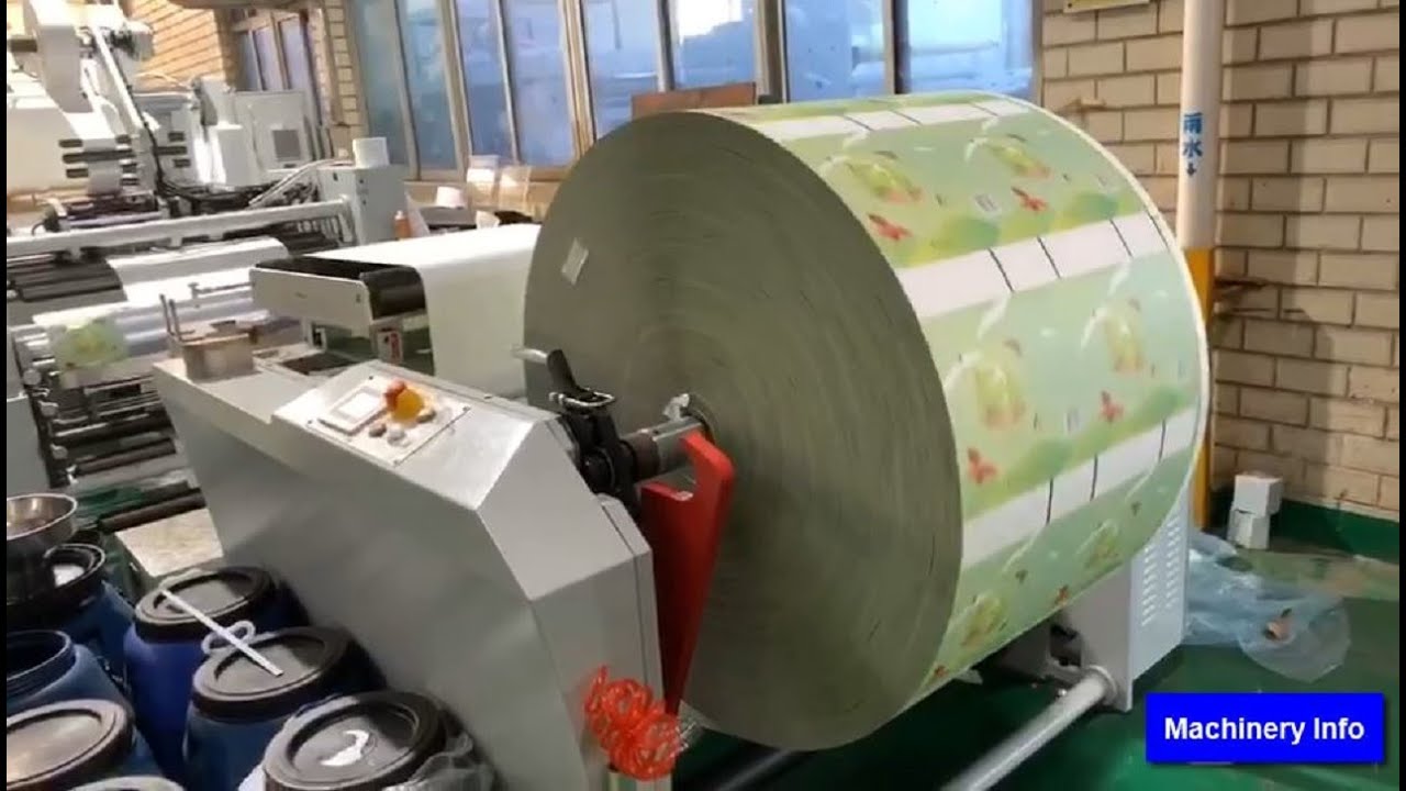Paper Bag Making Machine With Die Cut Handles - D Cut Punched Handle Paper Bag Making Machine