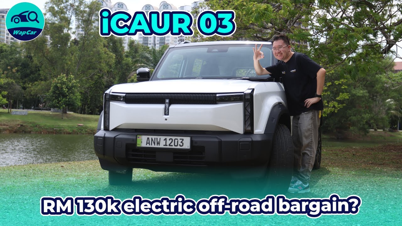 2026 iCaur 03 — китайский электромобиль стоимостью 130 000 ринггитов, который мыслит нестандартно.