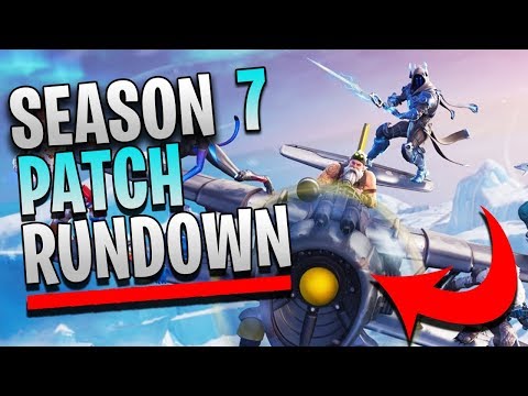 SEASON 7 PATCH NOTES RUNDOWN