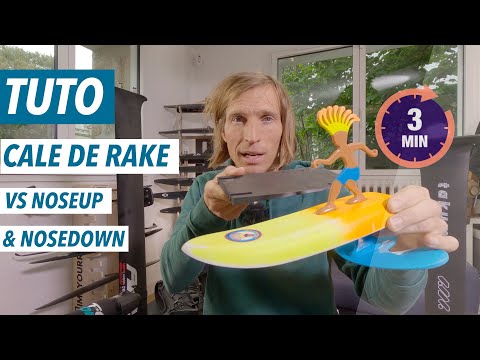 TUTO - CALE DE RAKE - DANS QUEL SENS LA METTRE ? (FOIlL/WINGFOIL)