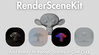 RenderSceneKit - Quick Tutorial (Blender Addon)