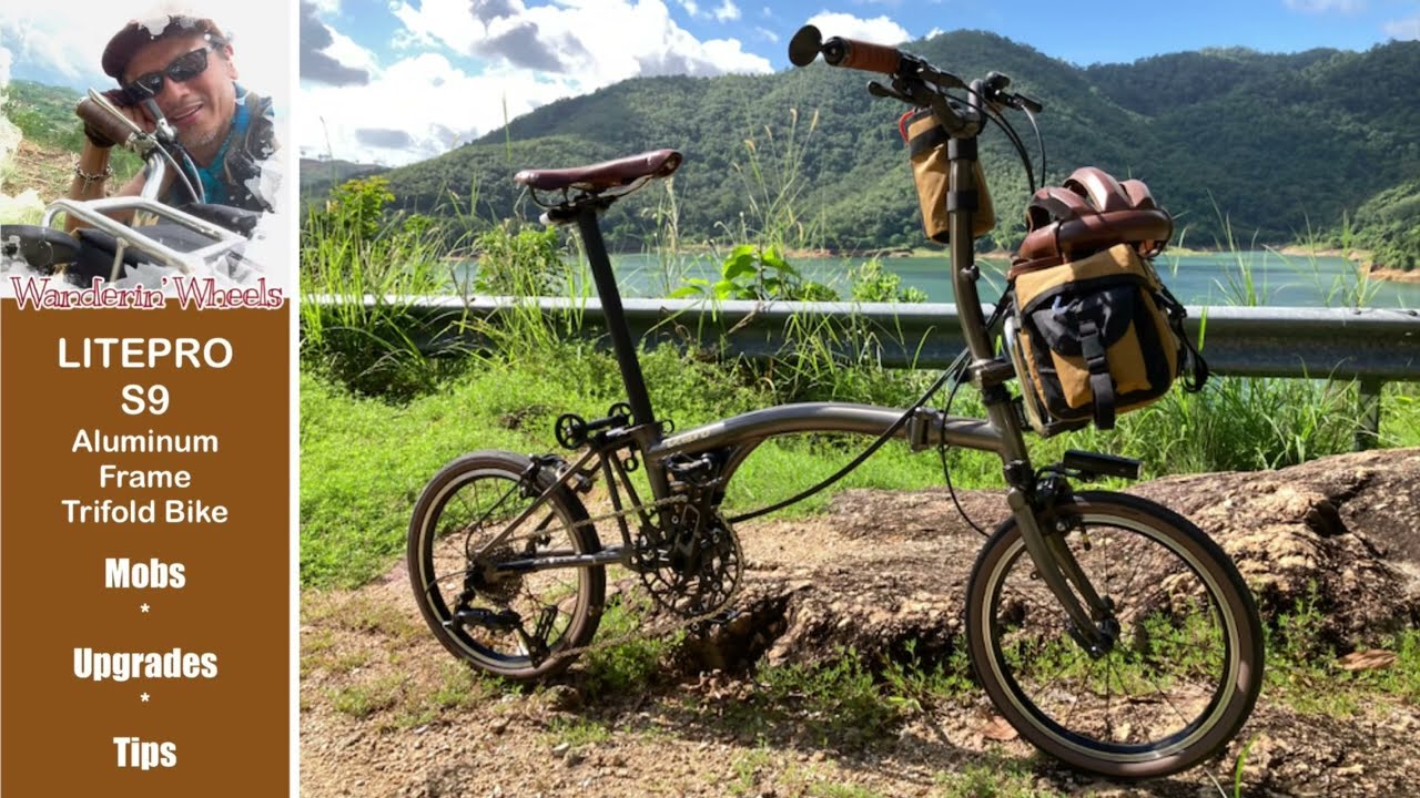 LITEPRO S9 Aluminum Trifold Bike Customization