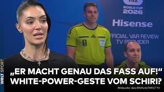 WM 2026: "White-Power"-Eklat um Schiedsrichter! "Hoffe, dass es nicht so gemeint war!"