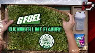 I Tried the NEW GFUEL Cucumber Lime Flavor from the Fresh Patch Collab! 🍃🥒