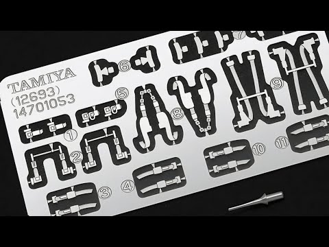 Preparing unpainted photo etched parts video. -TAMIYA-