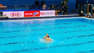 Gwangju 2019. World Championship. Synchronized Swimming. Russian Mixed duet. Free program. Final.