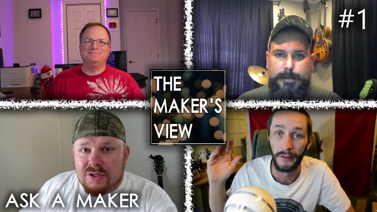 Getting Started Making "MAKER CONTENT" - Ask A Maker Ep. 1 - YouTube