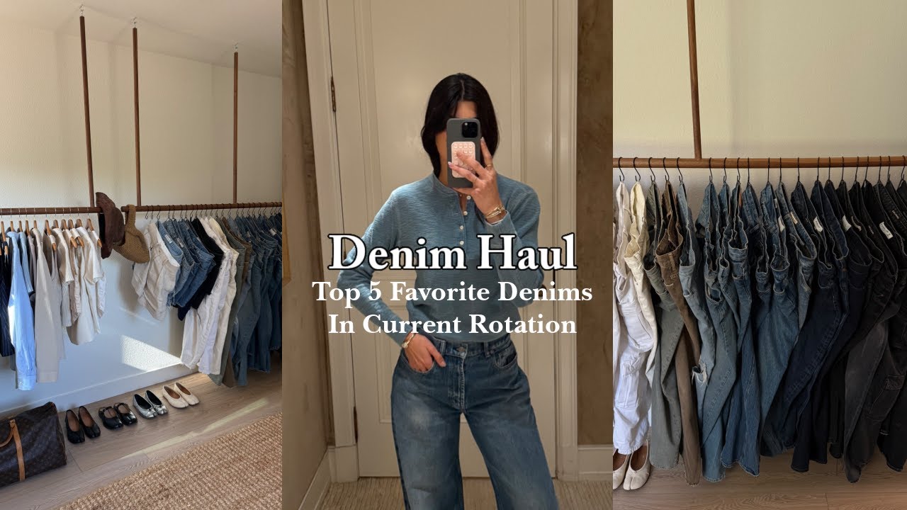 Джинсовая коллекция: 5 самых популярных джинсов в современной моде