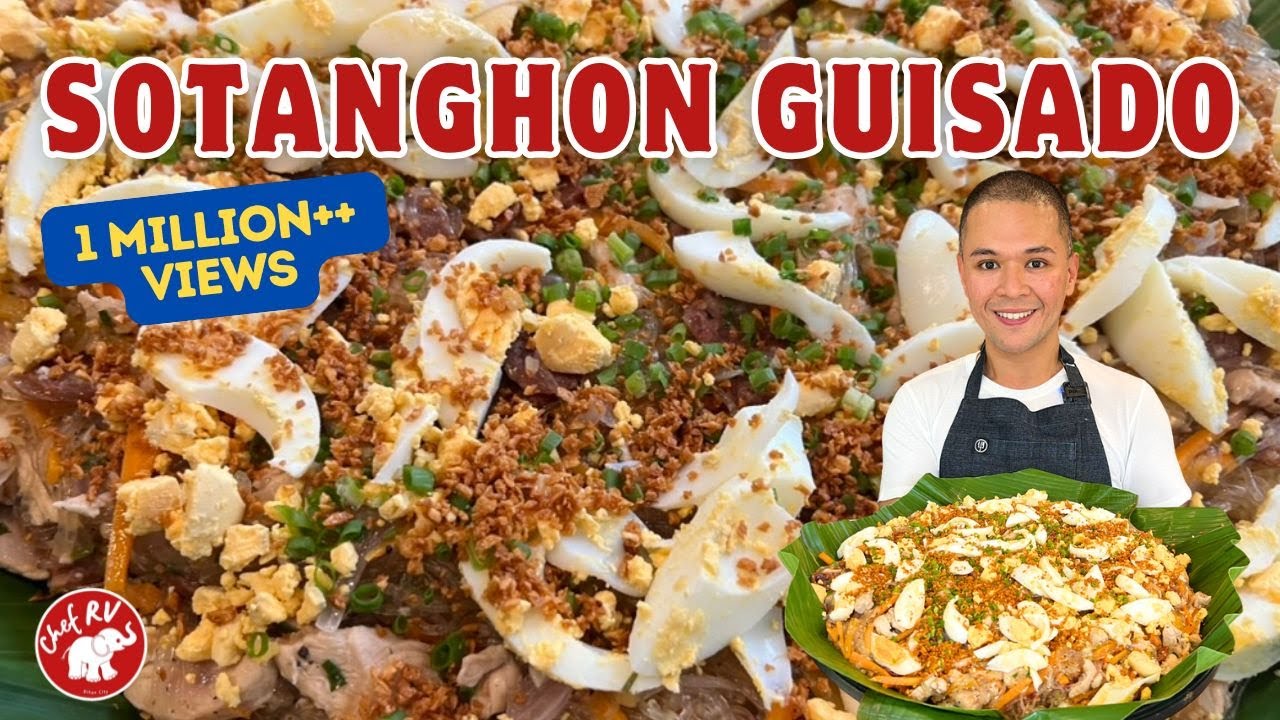 AKALA KO BIRTHDAY KO NA! ANG BONGGA NITONG SOTANGHON GUISADO! Nabilib at nagbalot pa mga friends ko!