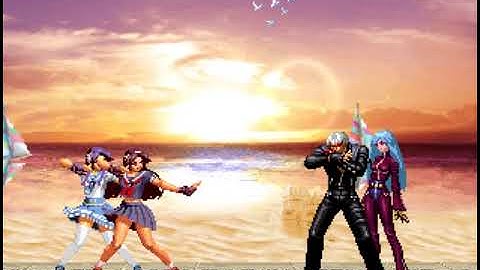 KOF Mugen Memorial LV2  KOF Chaos Handicap-  Athena, Athena IV vs K