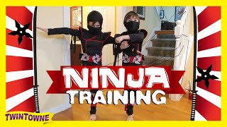 Kids Ninja Training Obstacle Course
