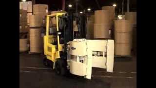 Pmt Forklift Cascade Paper Roll Clamp New York City Long Island Forklift Sales Service Parts Rentals