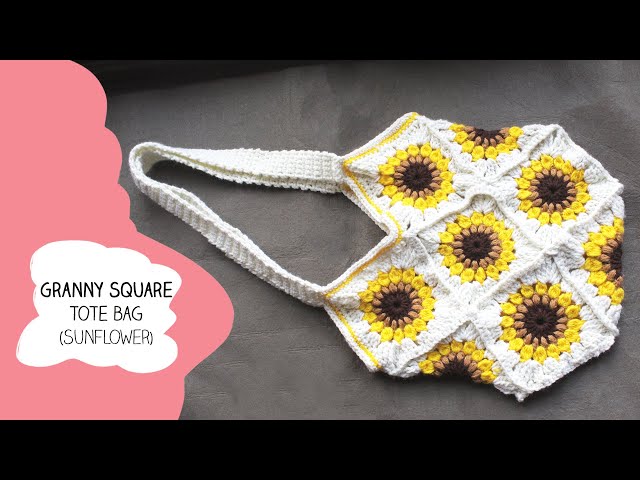 How to Crochet a Granny Square Bag Step-By-Step » Make & Do Crew