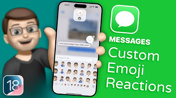 How to Customise Tapbacks with Emoji and Stickers in iOS 18