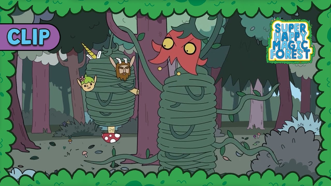 An Angry Plant | Super Happy Magic Forest | Season 1, Episode 18