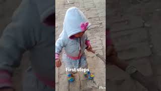 tiny steps #noorulain #dailyroutine #firststeps