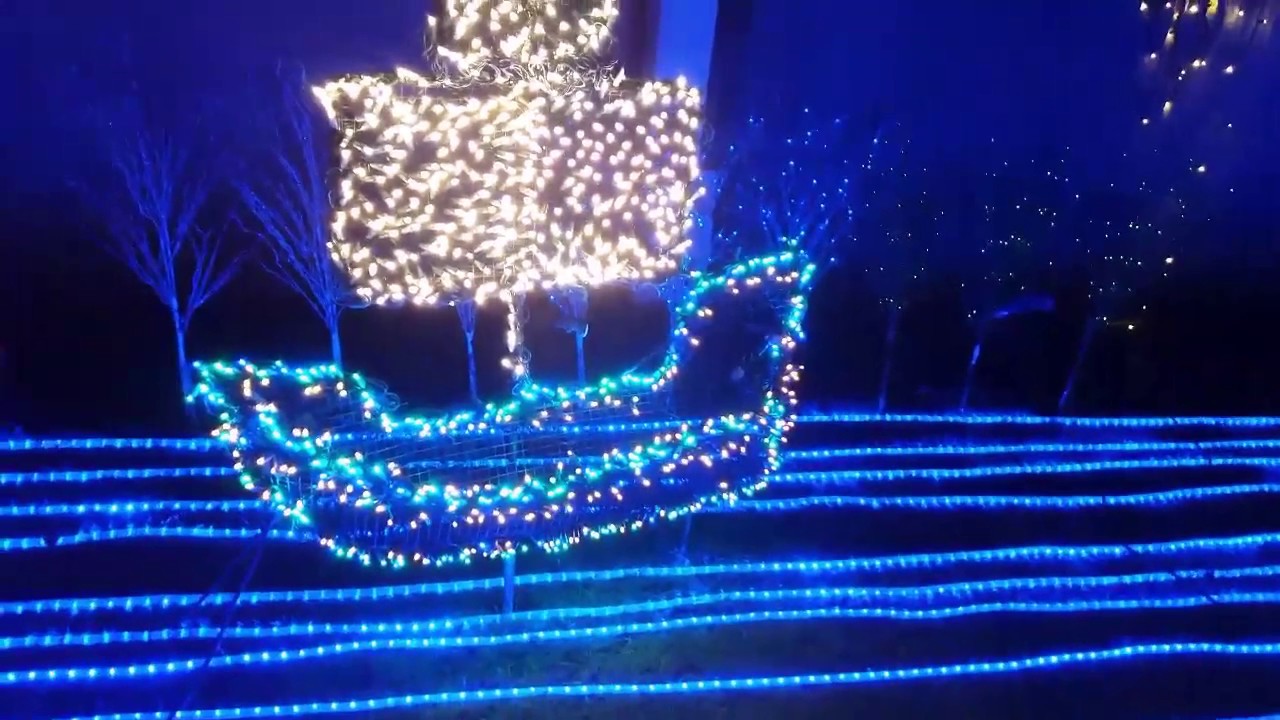 SHIP IN SEA CHRISTMAS LIGHTS KINGSTON WASHINGTON YouTube