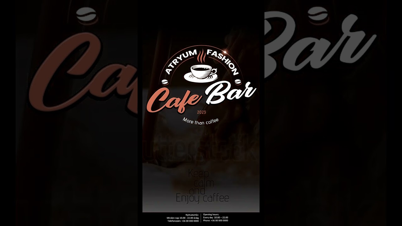 Atryum Cafe No1 videofal 720px