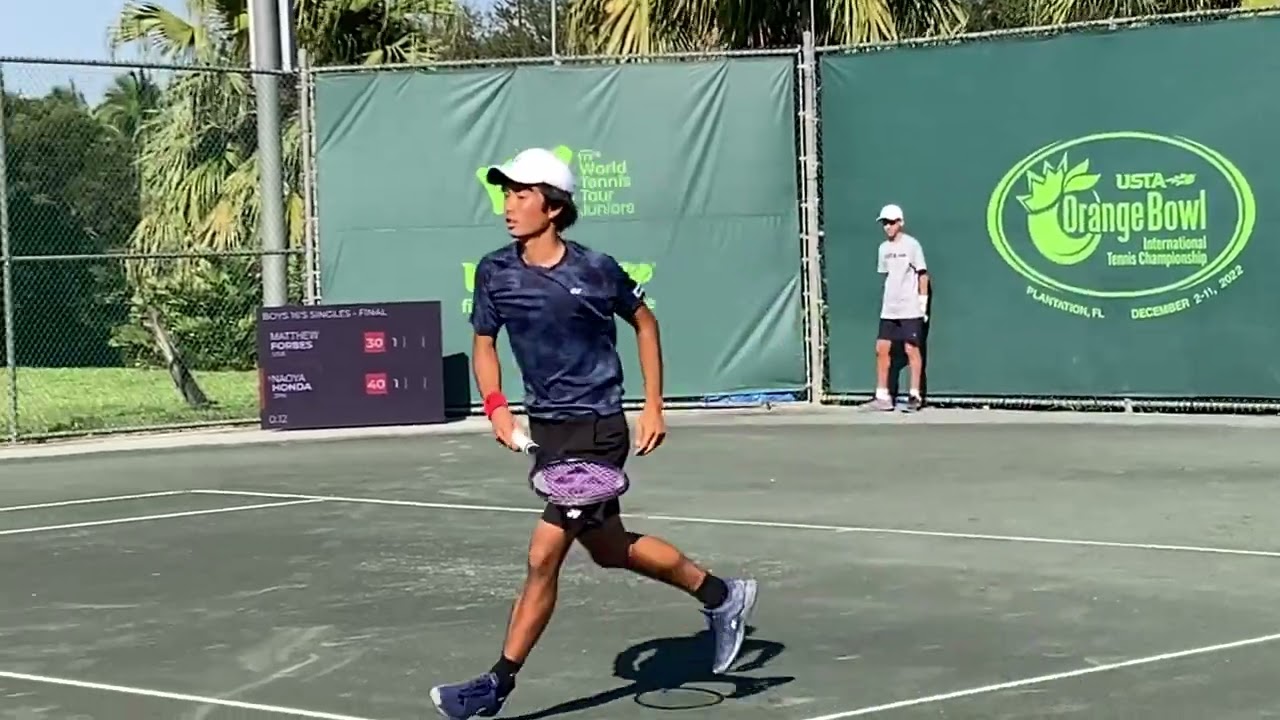 Naoya Honda 2022 Orange Bowl B16s final - YouTube