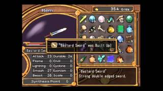 Dark Cloud 2 - Bonus - Long Sword to Bastard Sword