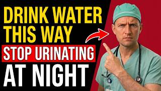 UROLOGIST REVEALS: How to drink water to avoid getting up at night!