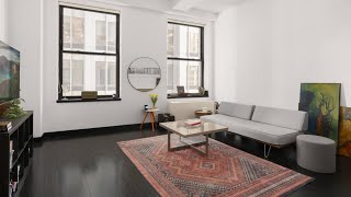 INSIDE a BEAUTIFUL LOWER MANHATTAN OVERRSIZED STUDIO | 20 Pine Street, 1017 | SERHANT. Tour